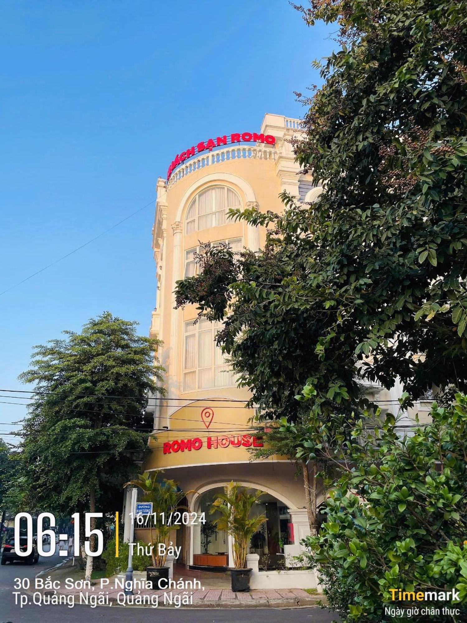 Khach San Romo Otel Kuang Ngai Dış mekan fotoğraf